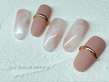 ネイルサロン バロック(Nail Salon BAROQUE)/マーブルデザイン