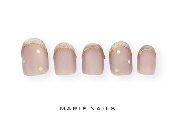 マリーネイルズ 近鉄あべのハルカス店(MARIE NAILS)/新規様 8000円　シンプル 1215b