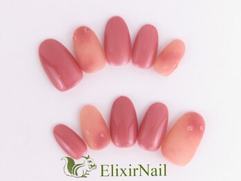 エリクサーネイル 神田(Elixir Nail)/シンプル/クーポン使用
