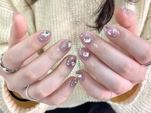 アワーズネイルオオサカ(ours nail osaka)/pink flash