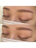 美眉☆アイブロウスタイリングWAX（メイク込）6週以内再来