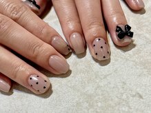 ネイルズ ララ(nails Lala)/ハート・リボンネイル