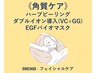 《くすみ・ニキビ改善》 ハーブピーリング+Wイオン導入+EGFバイオマスク