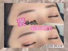 ビューブルー 亀戸錦糸町(VIEW BLUE)/【アイブロウWAX脱毛】miyu