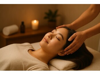 ドライヘッドスパ・整体 Salon PUlette 大崎店の写真/【PCやスマホの使用による眼の疲れに】瞑想ドライヘッドスパで首肩頭周りの疲れにアプローチ極上の休息を
