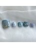 【フット】7月限定デザインC(2種類)◆オフ無¥8000(オフ有¥8680)