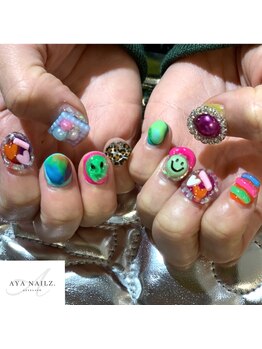 アヤネイルズ アンド アイラッシュ(AYA NAILZ.&Eyelash)/モリモリアート