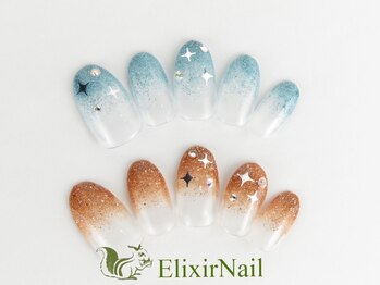 エリクサーネイル 神田(Elixir Nail)/シンプル/クーポン使用
