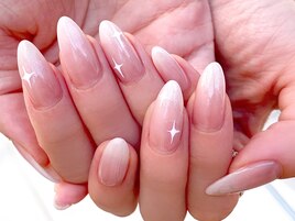 シンプルカラグラネイル☆オ-ダ-