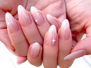 ネイルマジック 仙台一番町店(NAIL MAJIC)/シンプルカラグラネイル☆オ-ダ-