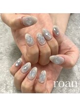 ロアンネイル(roan nail)/水色チーク