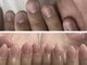 フライデートゥエンティーワン(Friday 21)の写真/自爪にコンプレックスがある方や、深爪でお悩みのお客様も自然な長さだしが◎美しく理想の指先に♪