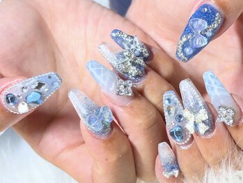 ラヴ バイ シェア(LuV by Share)/水色で宝石箱のようにデザイン♪