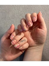 ルーム ビューティーラボラトリーズ(room beauty laboratories)/ガーリーネイル×チェックアート