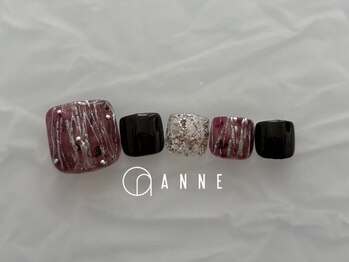 アンネ 梅田 ALLYS店(ANNE)/9月 foot art design