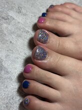 コルセ(corse)/ピンク×ブルー12/24