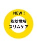 《NEW！脂肪燃解》1度で悩み一気に解消◎全身スリムケアコース¥39600→¥24000