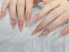 ★スカルプ長さだし★持ち込みデザイン（アート2本迄）￥11000