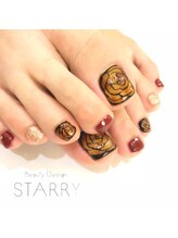 スターリー(STARRY)/フット　フラワー　手描き