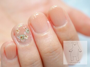 オトナネイル(otona nail)/ブライダル押し花ネイル