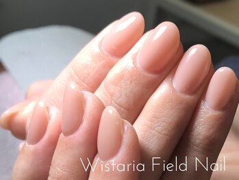 ウィスタリアフィールドネイル MONAD店(WISTARIA FIELD)/ベージュ ワンカラー