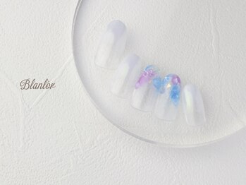 ネイルサロン ブランロール 白金店(Nail Salon Blanl'or)/オーロラメタリック紫陽花