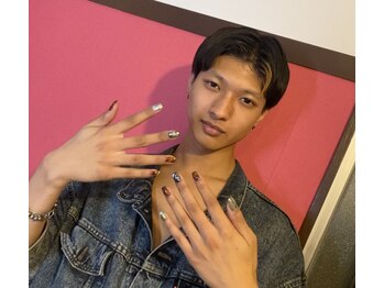 ペントハウス(Penthouse)/メンズネイルアート/パラジェル