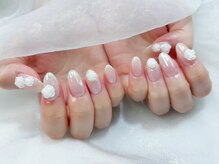 プティ アイビューティ 京橋店(peTiT eyebeauty)/ホワイトオーロラ　バラ　