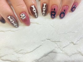 ハロウィンネイル♪