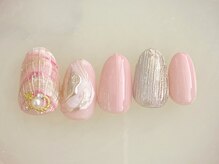 ネイルサロン フローリア(nail salon Florir)/ピンクネイル