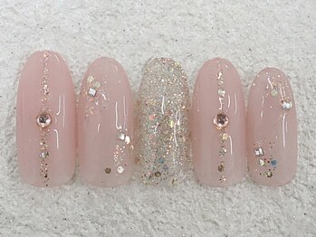 リノ ネイル(Rino nail)/2月新作ピンクネイル802k2