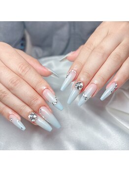 水色グラデーション