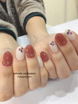 プライベート ネイルサロン マーマ(murmur)/うるつや春ネイル