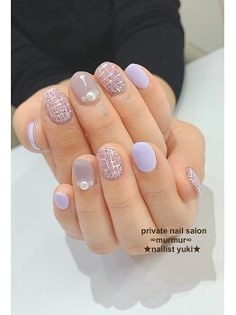 プライベート ネイルサロン マーマ(murmur)/春ツイード