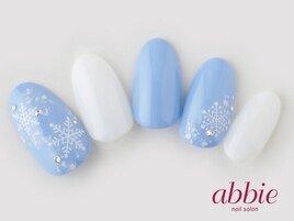 雪の結晶ネイル　￥9933
