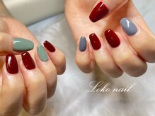 ロコネイル(Loko nail)/秋色ワンカラーネイル