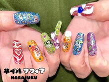 ネイルマフィア 原宿(NAIL MAFIA)/アメコミネイル/キャラシール