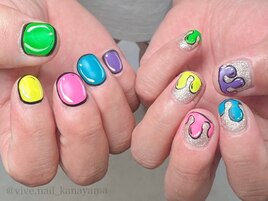 個性派ネイル☆
