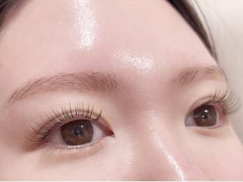 スリーラッシュアンドエルフネイル 下上津役店(threelash&elf.nail)の写真/【北九州まつエク/フラットラッシュ&LED】一重さんや奥二重さんの可愛いを◎ 軽さ×ボリューム×持続力UP♪