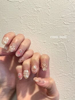 エム ネイル(emu nail)/ガーリーデザイン☆