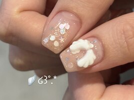 天使の羽ネイル