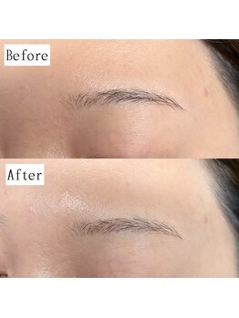 チュアリポノ/間引き30本と眉カットのみ