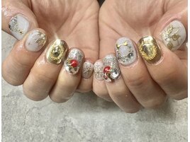 2025冬ネイル【クリスマス】
