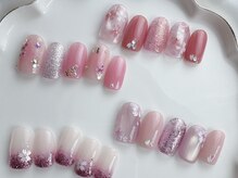 ネイルサロンアンドスクール バニラ(nailsalon&school VANILLA)/桜デザイン