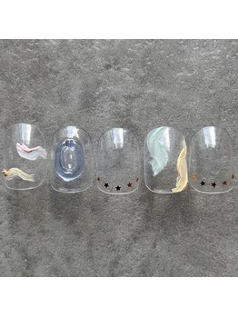タオドットネイル(TAO...nail)/【定額】TAO.Clear ¥4400