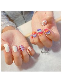 ぷっくりネイル