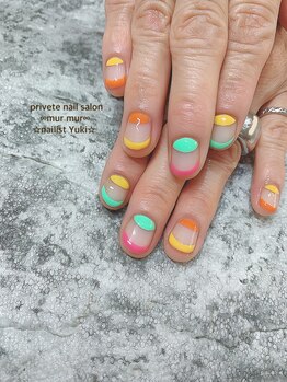 プライベート ネイルサロン マーマ(murmur)/カラフルネイル