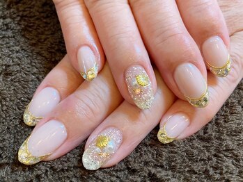 エスネイル(Snail)/ガラスフレンチ