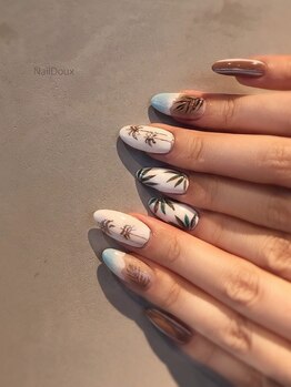 ネイル ドゥ 岡山駅前店(Nail Doux)/☆アーバンリゾートネイル☆