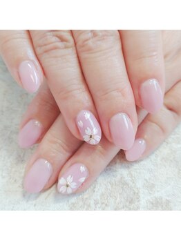 ラバーズネイル(Lover's Nail)/桜ネイル